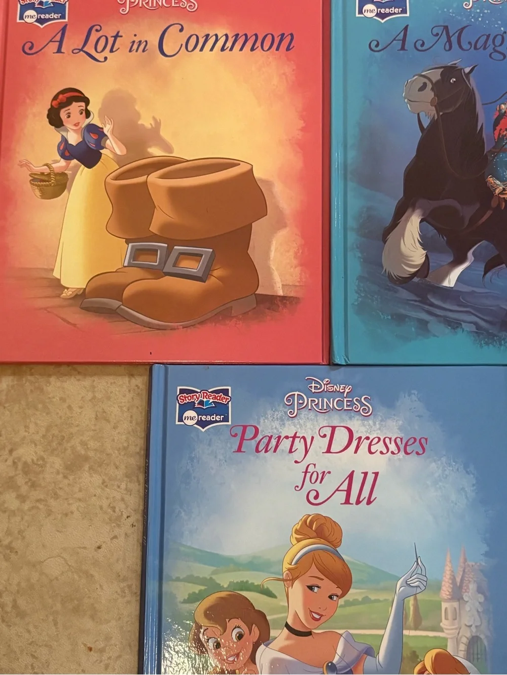 Disney Princess: me reader lot of 6